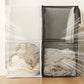 🎁 Caixa de arrumação em tecido transparente | Organizador de roupeiro dobrável – Ideal para roupa, brinquedos, cobertores e muito mais! 🧸👕📦