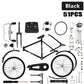 🔥Modelo de bicicleta em escala DIY🔥