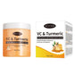 Esfoliante corporal profundamente nutritivo à curcuma, suavizante à queratina, esfoliante de pele morta com bálsamo cremoso, sal líquido, bálsamo cremoso, sal líquido
