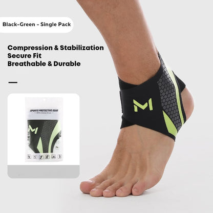 🔥PROMOÇÃO IMPERDÍVEL🏃Tornozeleira Leve | Suporte de Compressão para Prevenção de Entorses – Respirável e Perfeito para Basquetebol, Futebol e Fitness