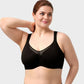 🏆 💐Soutien feminino elegante, transparente e com cobertura total, tamanho plus size