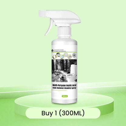 🔥Novo sucesso de vendas❤️‍🔥Spray de limpeza multiusos com ácido oxálico para remoção de manchas