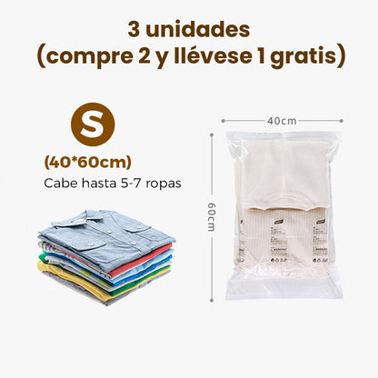 Compre 2 e leve 1 grátis - Sacos de armazenamento a vácuo inteligentes