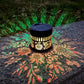 🌞 Versão oficial e autêntica💥Luz de parede solar Mandala para exterior, lâmpada projetora para vedação de jardim, decoração ambiente para pátio