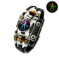 ⭐ 50% DESCONTO AGORA! 🐾 Pulseira em pele com signos do zodíaco que brilha no escuro – Brilha à noite, ajustável e unissexo – Perfeita para os amantes do zodíaco e para usar no dia a dia ✨