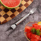🍉 Compre 1 e ganhe 3 grátis - ✨Cortador de fruta e garfo 2 em 1 – Para servir fruta de forma rápida e fácil!🍓
