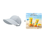 🧢  Chapéu de sol de aba larga para mulher – Proteção UV, tecido de secagem rápida e conforto respirável 🌊