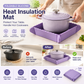 📢📢 50% de desconto!! ⏰ Descanso de panela magnético em silicone 🍳🧲 | Suporte dobrável para panelas e tabuleiro de cozinha pequeno