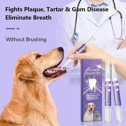 🥇COMPRE 1 E LEVE OUTRO GRÁTIS🔥Gel Reparador Oral para Animais de Estimação🐱🐶