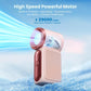 💨Ventilador portátil, resistente, prático e de alta velocidade❄️