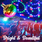 50% DE DESCONTO -🎁Luz de bola de discoteca giratória colorida💥