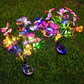 🦋Luzes solares para exterior em forma de borboleta💐
