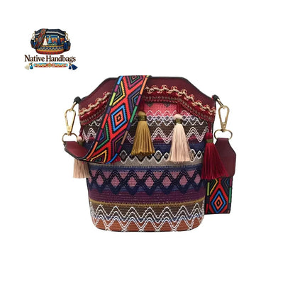🔥Último dia com 50% de desconto - Bolsas artesanais nativas americanas