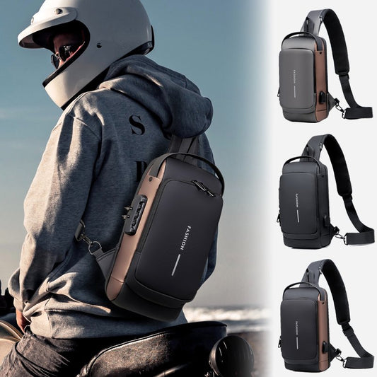 🎁Promoção imperdível: 49% de desconto⏳Mochila desportiva com carregamento USB e sistema antirroubo