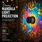 🌞 Versão oficial e autêntica💥Luz de parede solar Mandala para exterior, lâmpada projetora para vedação de jardim, decoração ambiente para pátio