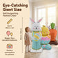 🎁Promoção antecipada de Páscoa🐰 Balão gigante 3D em forma de coelho, autossustentável, para alegrar as festas