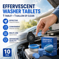🚗💧 Pastilhas para Lavador de Para-brisas – Limpador Concentrado para Vidros Automóveis, 1 Pastilha Rende 1 Galão (3,8 Litros)