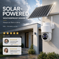 📦50% de desconto | Conjunto de câmaras de segurança sem fios alimentadas a energia solar com alarme
