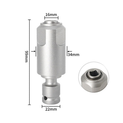Adaptador de chave elétrica para martelo em aço de alto carbono