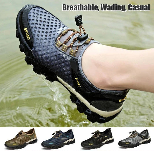 🔥Promoção de Verão👟Ténis masculinos leves e respiráveis em malha