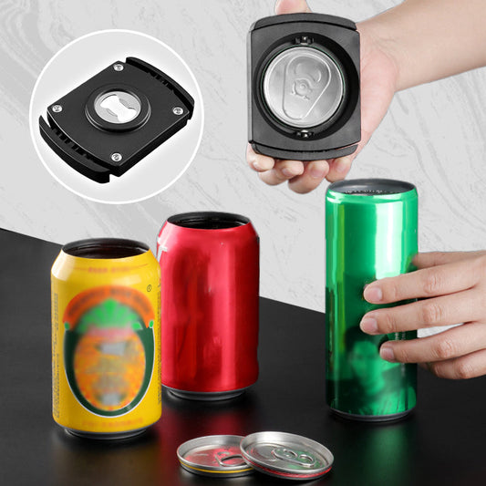 Removedor manual de tampas de latas com borda suave