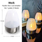 🥳 PROMOÇÃO 2026! Velas solares com chama tremeluzente realista. Acendem automaticamente à noite (6-8h), são à prova de água e sem fios. Perfeitas para criar ambiente no jardim! ✅🌙