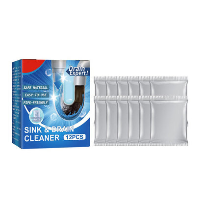 Poderoso produto de limpeza para pias e ralos