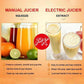 ⚡【Espremedor de aço inoxidável】Prepare um «tornado de vitaminas» em 30 segundos! 🍹🔥