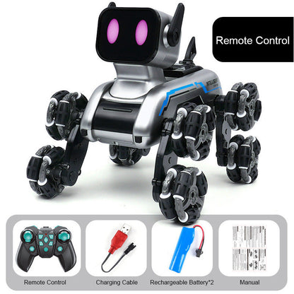 💥Ofertas em promoção🐶Robô acrobático inteligente de oito rodas🖤Escalada, transformação, deteção de gestos