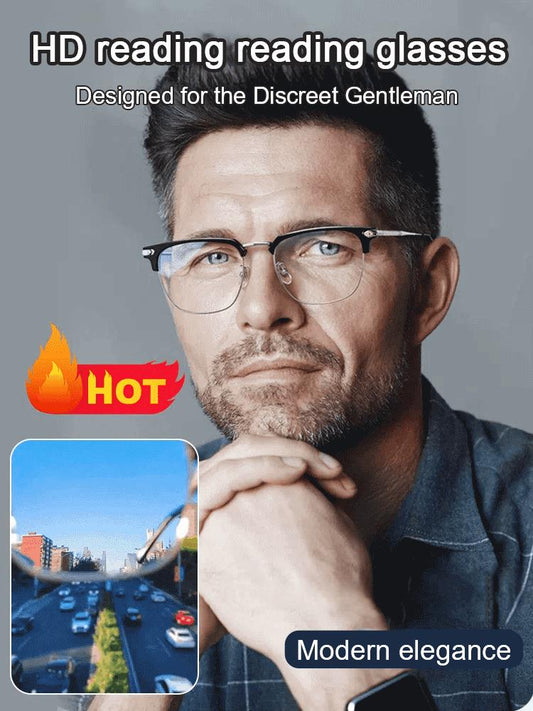 ✨Novidade✨ Óculos ultraleves anti-luz azul para presbiopia