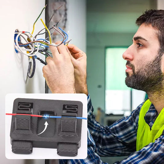 ⚡Dispositivo para soldadura de fios elétricos