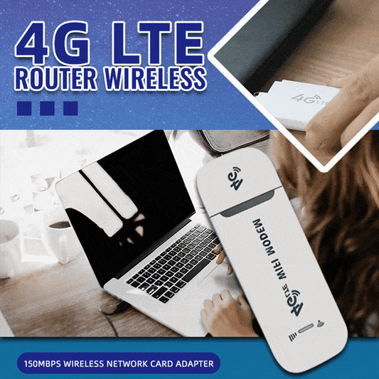 🎉 ÚLTIMO DIA DE PROMOÇÃO – 60% DE DESCONTO! 🔥 Router WiFi USB 4G LTE – 150 Mbps, hotspot para 10 utilizadores, SIM global desbloqueado e plug-and-play ⚡