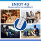 🎉 ÚLTIMO DIA DE PROMOÇÃO – 60% DE DESCONTO! 🔥 Router WiFi USB 4G LTE – 150 Mbps, hotspot para 10 utilizadores, SIM global desbloqueado e plug-and-play ⚡