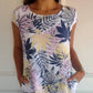 🌸Ofertas de Primavera🌸 Vestido casual estampado com bolsos