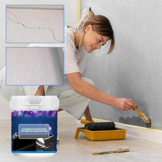 Revestimento de poliuretano multiuso à prova de água, proteção duradoura, proteja cada centímetro do seu espaço! 💧🏡