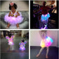 ✨Saia LED em tule mágica e luminosa✨