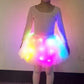 ✨Saia LED em tule mágica e luminosa✨
