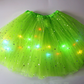 ✨Saia LED em tule mágica e luminosa✨