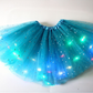 ✨Saia LED em tule mágica e luminosa✨