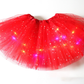 ✨Saia LED em tule mágica e luminosa✨