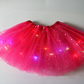 ✨Saia LED em tule mágica e luminosa✨