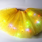 ✨Saia LED em tule mágica e luminosa✨