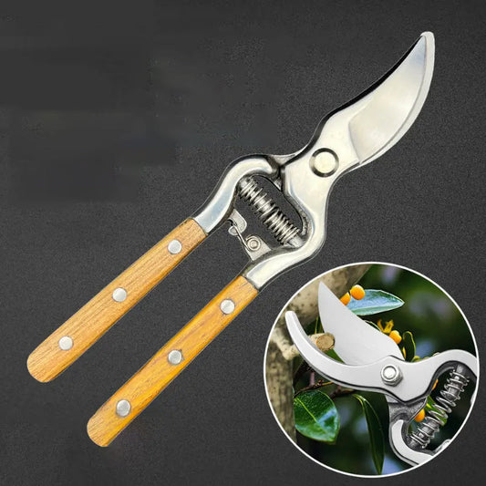 👍Boas ferramentas para jardinagem - Tesoura de poda resistente e afiada