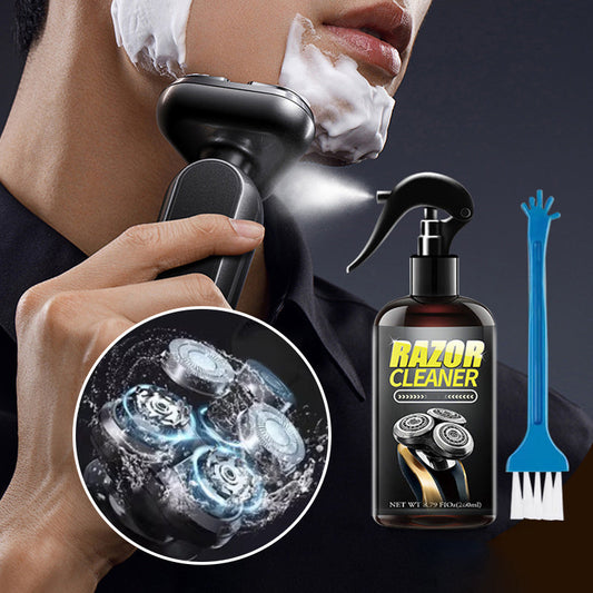 Spray limpador universal eficiente para máquinas de barbear elétricas