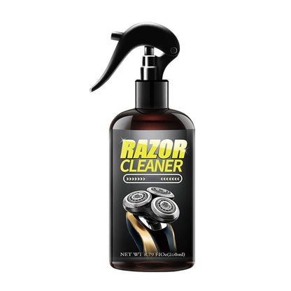 Spray limpador universal eficiente para máquinas de barbear elétricas