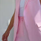 💖Stilvolles Set aus ärmellosem Blazer und hoch taillierter Hose für Damen