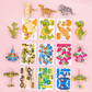 🧩50% DE DESCONTO! ✨ Puzzle educativo 3D com desenhos animados 2026 - 57 peças encaixáveis com personagens coloridas para uma aprendizagem criativa 🎨👧