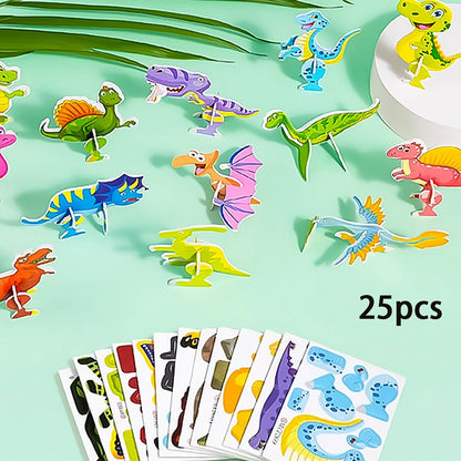 🧩50% DE DESCONTO! ✨ Puzzle educativo 3D com desenhos animados 2026 - 57 peças encaixáveis com personagens coloridas para uma aprendizagem criativa 🎨👧