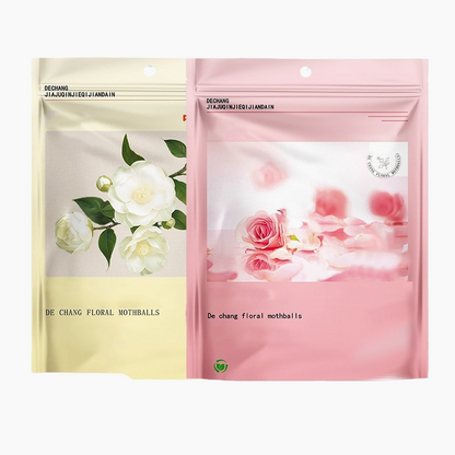 Bolas de cânfora com aroma floral ---🌿 Uma proteção natural para as suas roupas – segura e fresca!