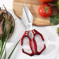 Tesouras de cozinha multifuncionais para uso intensivo